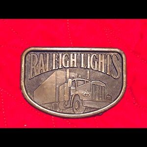 Vintage trucker belt buckle